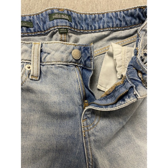 Comfy Hipster Low Rise Baggy Denim Light Wash Size Jeans Size 2R - Picture 3 of 11